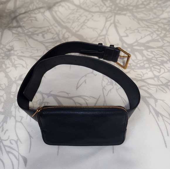 Auxiliary Handbags - Auxiliary leather belt bag